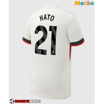 Moške Nogometnih dresov Chelsea Jorrel Hato #21 Gostujoči 2025-26 Kratki rokavi